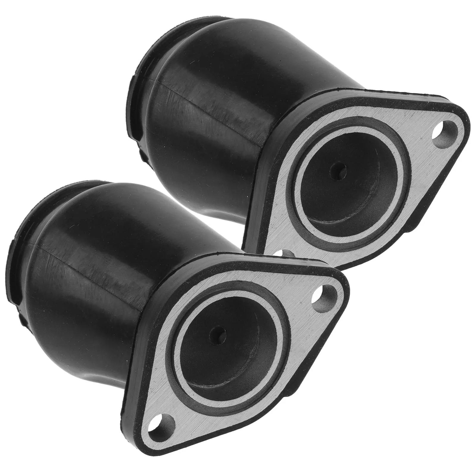 

2pcs Motorcycle Intake Manifold Boot Holder Carburetor Adapter Replacement Rubber Joint For Engine Durable Valve