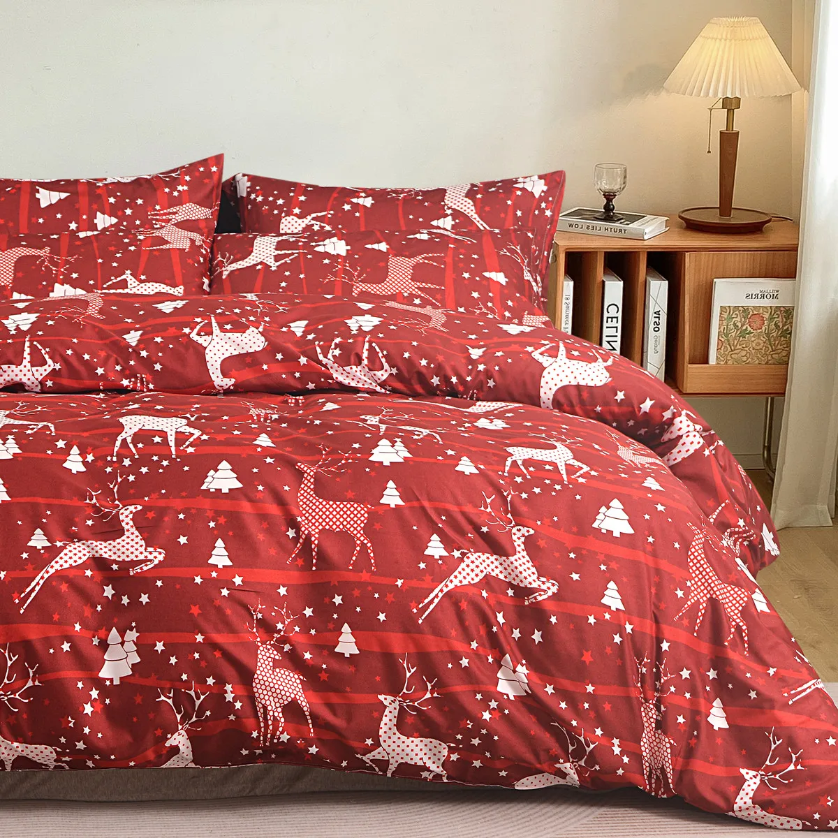 Elk Print Comforter…