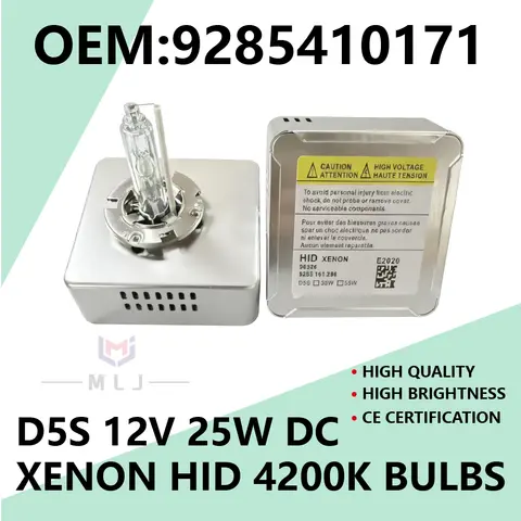Ampoules au xénon HID 9285410171 D5S 12v 25W DC 6000k, pour Audi Q3 A3 Q5 Q7 Ford TRANSIT 150 250 350 KIA JEEP ALFA PH
