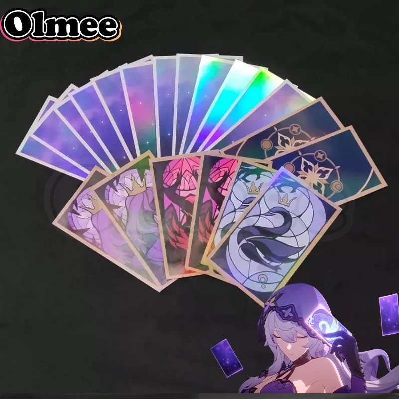 بطاقة التاروت الأسود أومي تأثيري ، الدعائم هونكاي ستار السكك الحديدية ، والاكسسوارات سلاح نموذج الاشياء ، علم التنجيم عيد الميلاد هالوين ، في المخزون #1