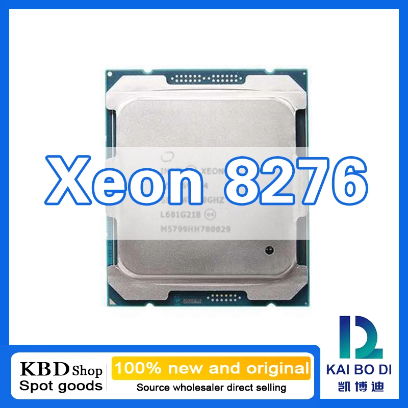 Xeon Platinum 8276 CPU 28 Cores 56 Threads 2.2GHz 100%NEW and ORIGINAL CPU Central Processor Unit