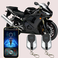 Bluetooth motorcycle anti-theft alarm automatically senses mobile phone operation, one-key start PKE induction anti-theft lock