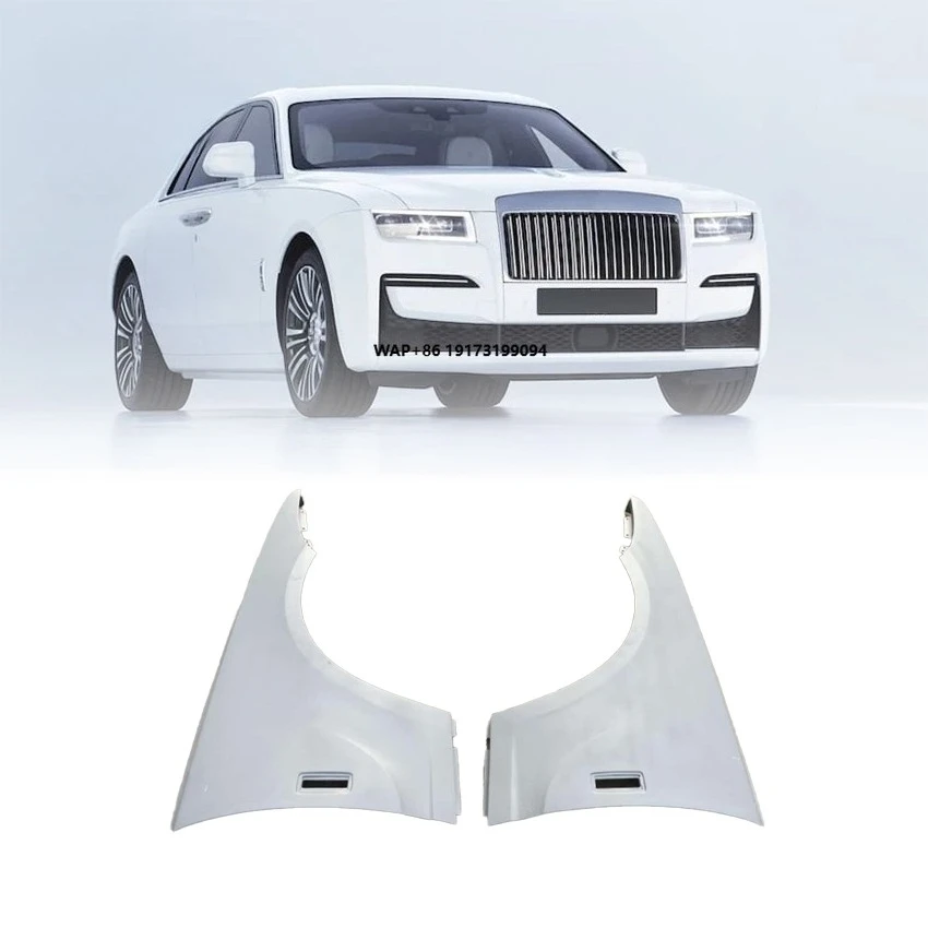 CZJF Right Left Car Rear Front Fenders for Rolls-Royce Ghost 2020 2021 2022 A-pillar Trim  (1 to 4) - Aluminum