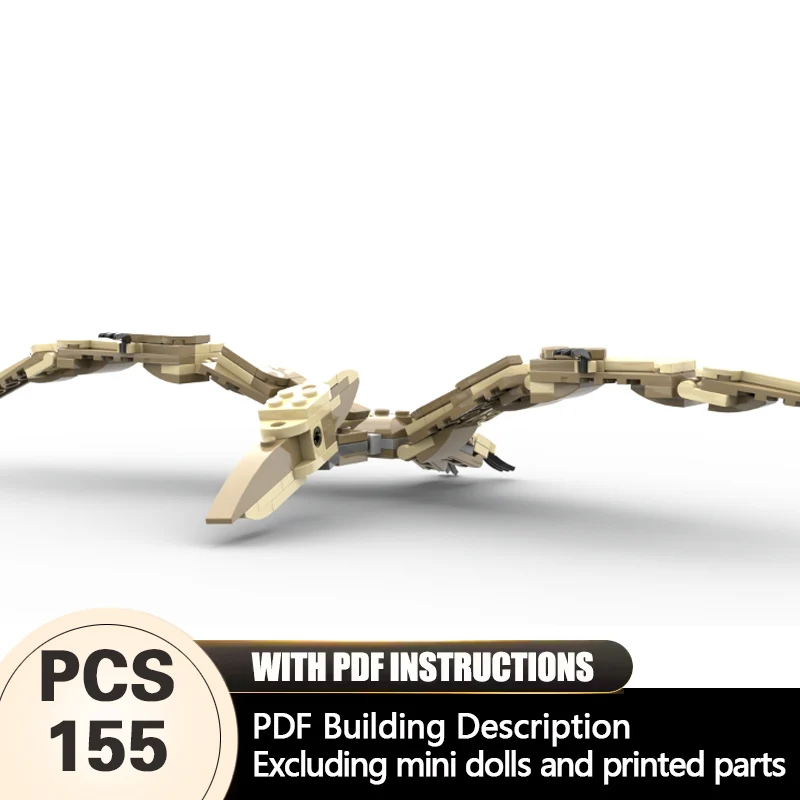 

Creators Animal Series Model MOC Building Bricks Pterodactyl Modular Technology Gifts Holiday Assemble Children Toys Suit