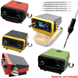 T12 Cordless DIY Soldering Iron Station for Makita/Dewalt/Milwaukee/Worx/Devon 18V 20V Li-ion Battery Welding Tool Quick Heating