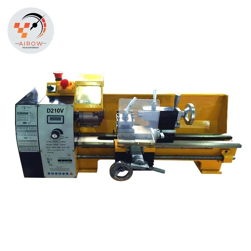 Airow D210V With Variable Speed Bench Lathe for Metal Working