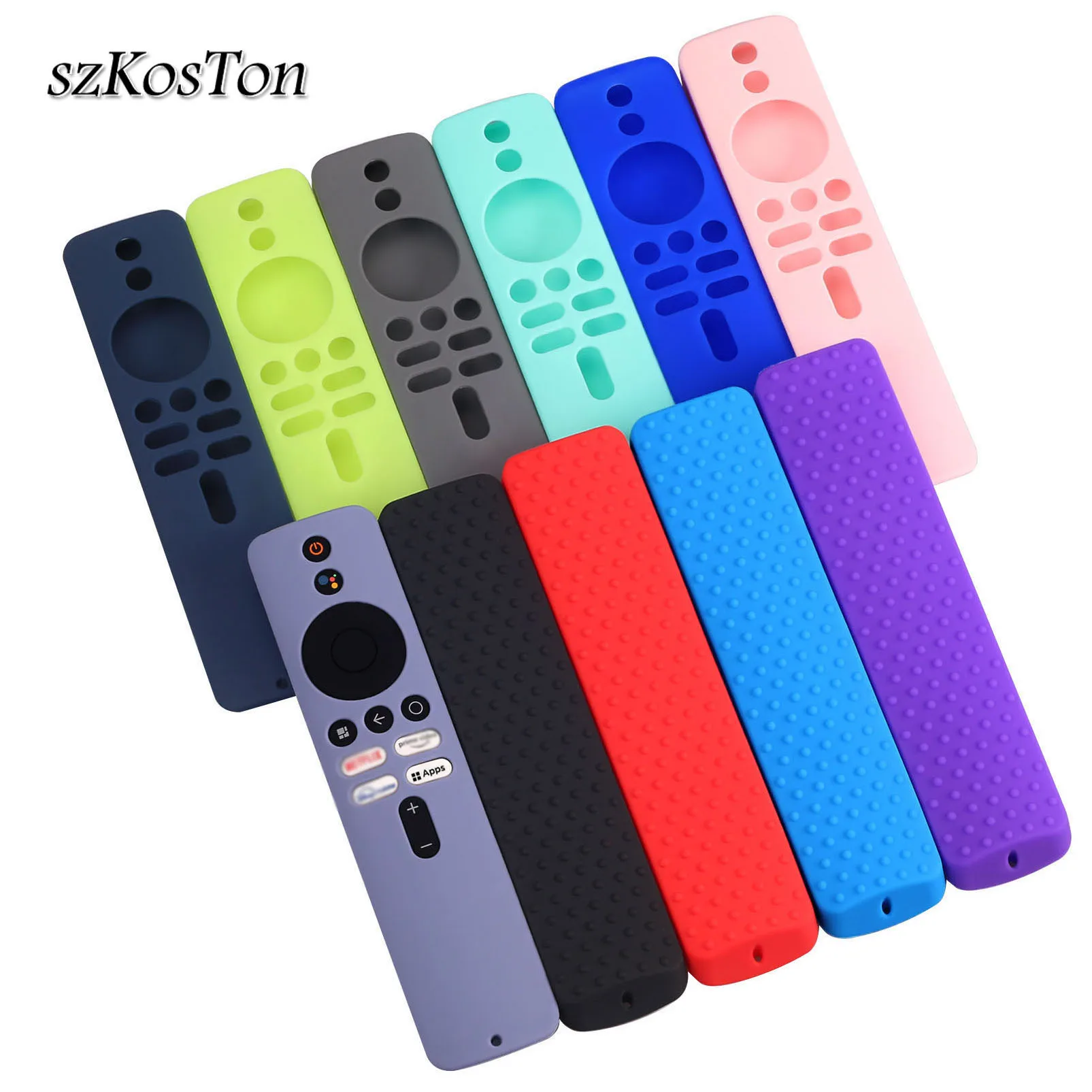 Silicone Protective Case for Xiaomi TV Box S Remote Control Case Anti-drop Dustproof Cover for Mi Box S TV Remote