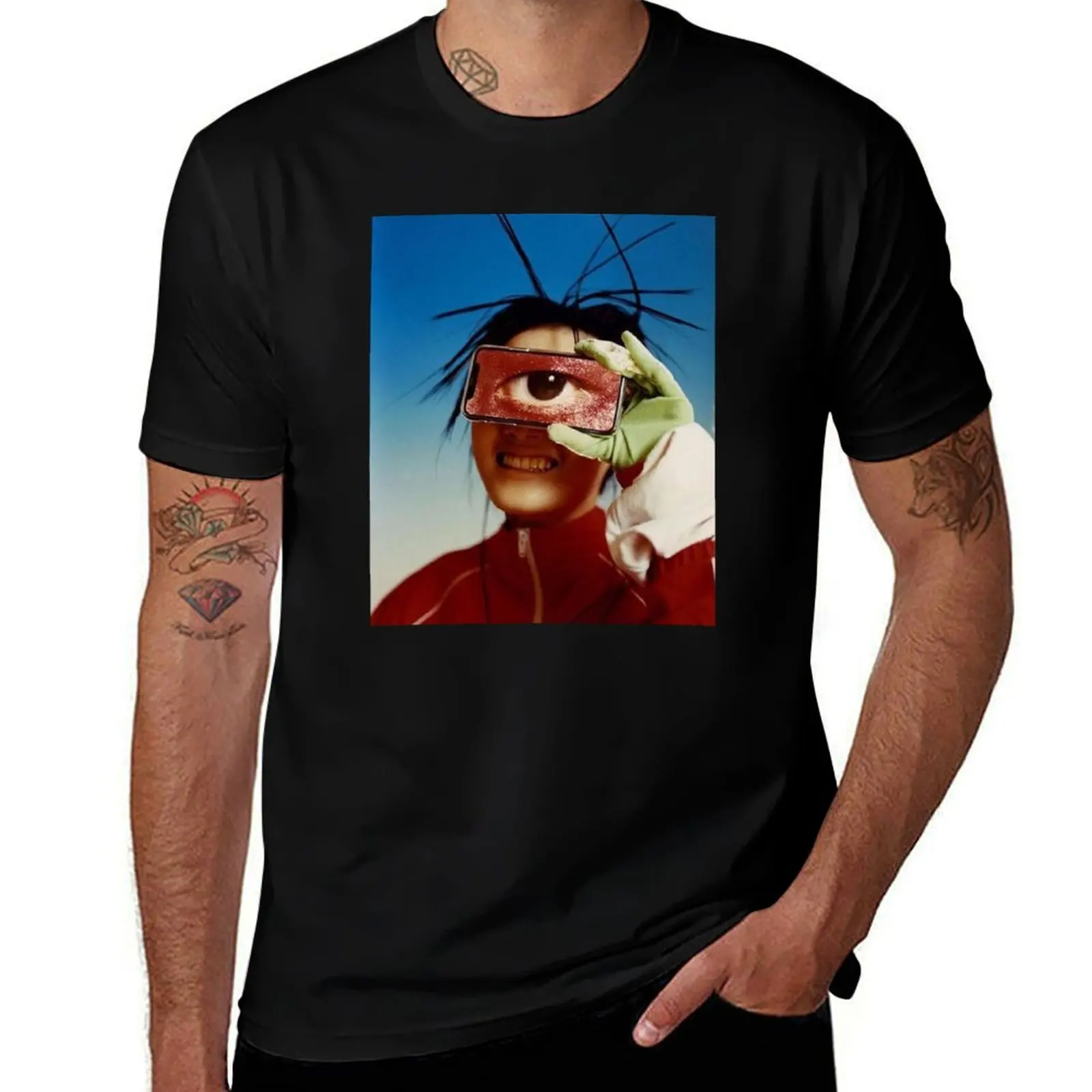 Rare Bjork T-Shirt Basic Simple Design Short Sleeve Shirt T-Shirt
