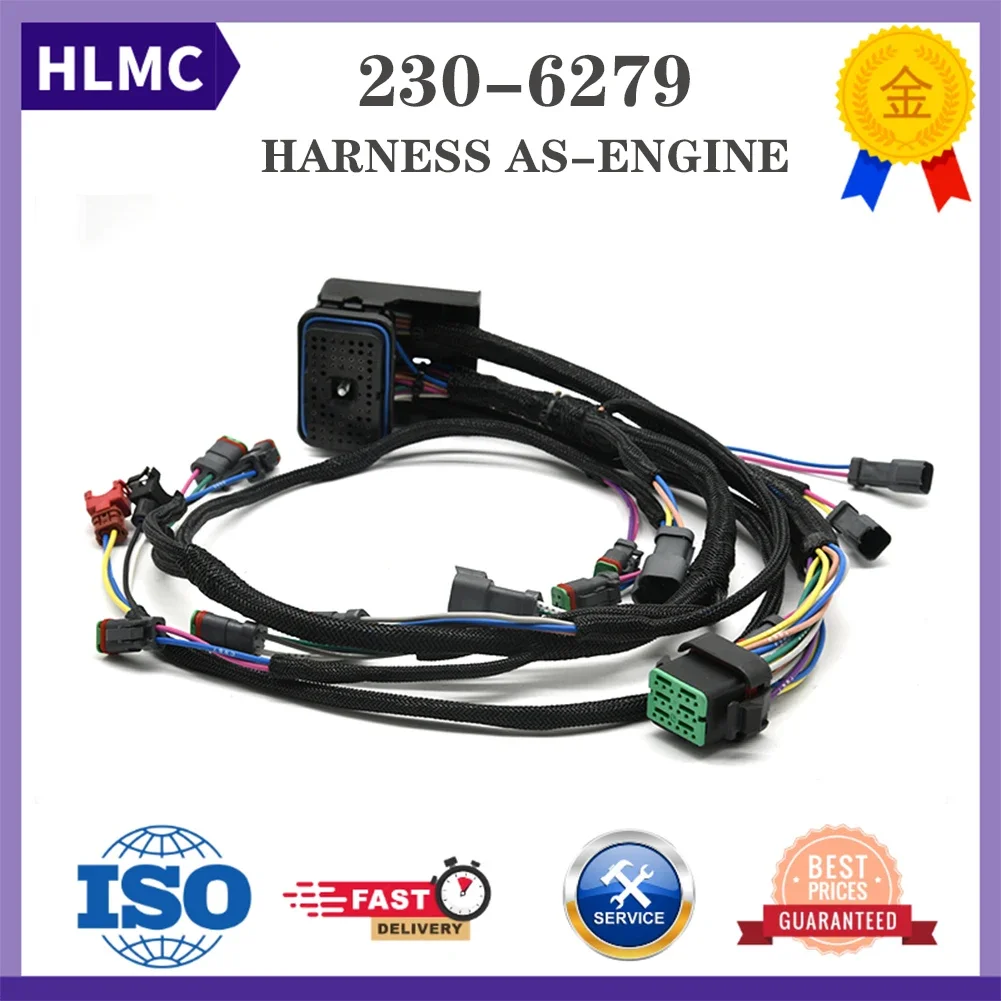 Excavator Parts E330C FM E330C L E330C MH Engine Wire Harness C-9 Engine Wiring Harness CA2306279 230-6279 2306279