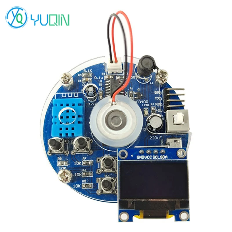 USB Humidifier Electronic DIY Kit STC Microcontroller Timing Switch Atomizer Welding Assembly Exercise