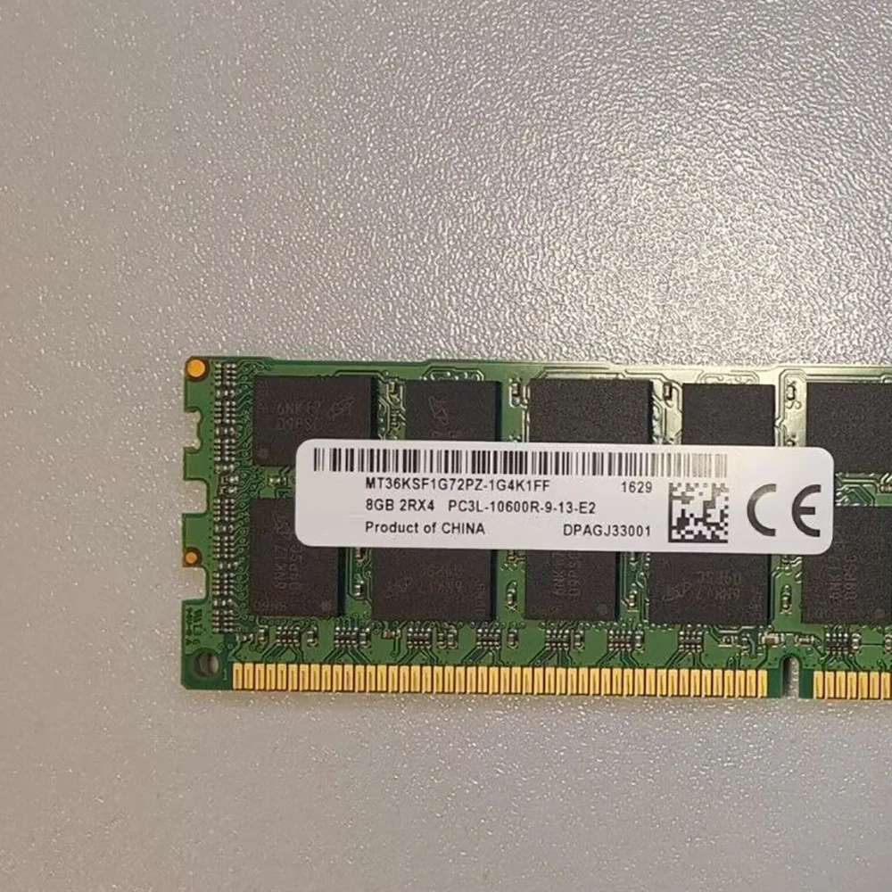 2 шт. 8 Гб DDR3L 1333 МГц REG RAM для серверной памяти MT 2RX4