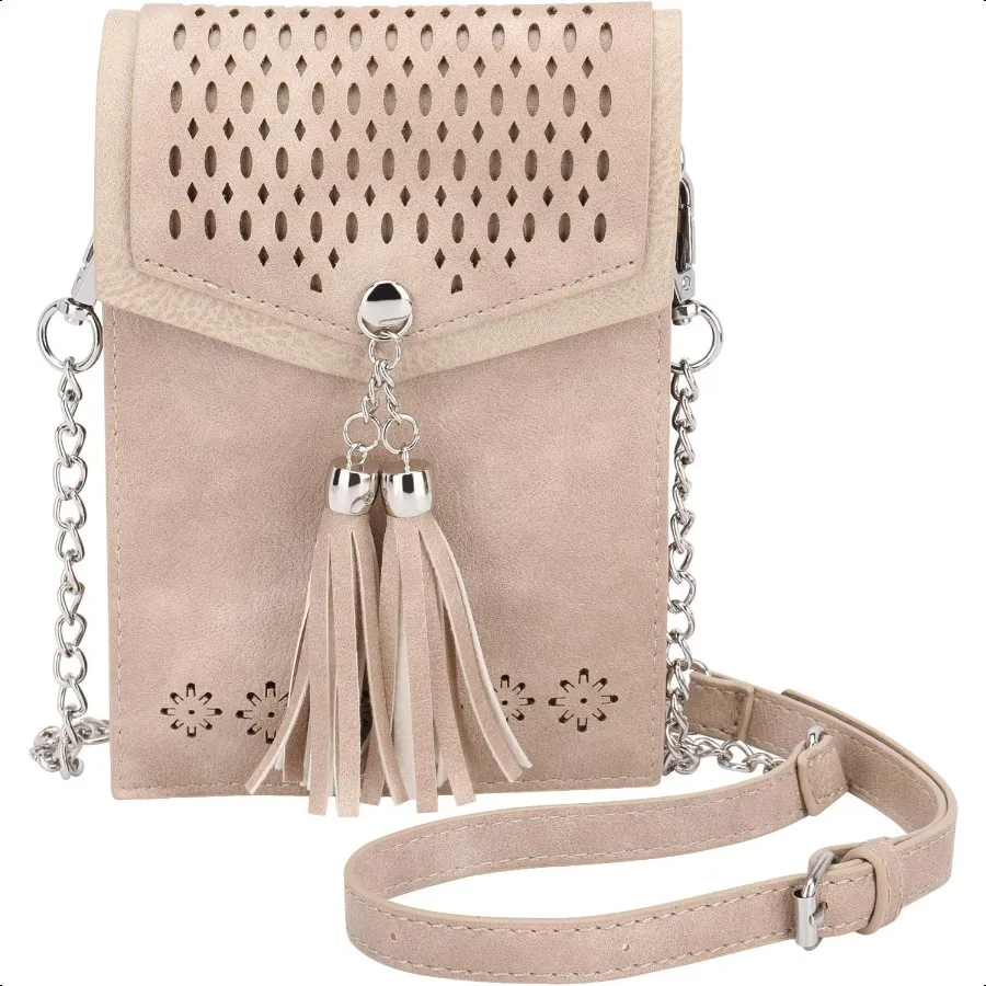 

seOSTO Womens Small Crossbody Bag For Woman Tassel Wallet PurseGifts For Teenage Girls