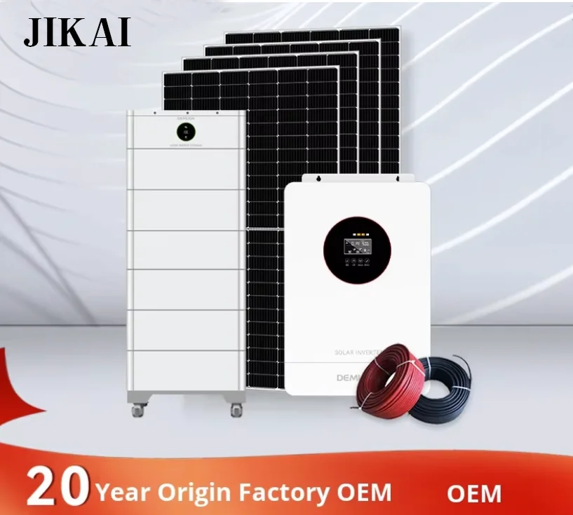 1-10KW Monocrystalline Silicon Solar Photovoltaic Power Generation System Complete Set 220V 50HZ Off-grid Grid-connected Energy