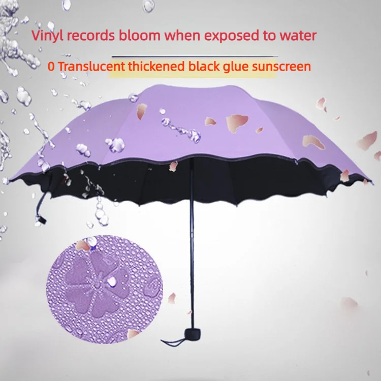 guarda-chuva-dobravel-com-ativacao-por-Agua-estampa-floral-revestimento-preto-upf40-manual-para-sol-e-chuva-guarda-chuva-com-hastes-de-aco