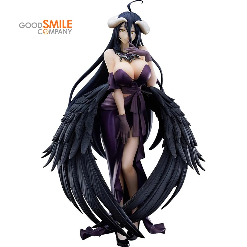 In Stock Original Anime Figure 18cm Good Smile GSC POP UP PARADE OVERLORD Albedo Model Toys Collectible Ornaments Doll Gifts