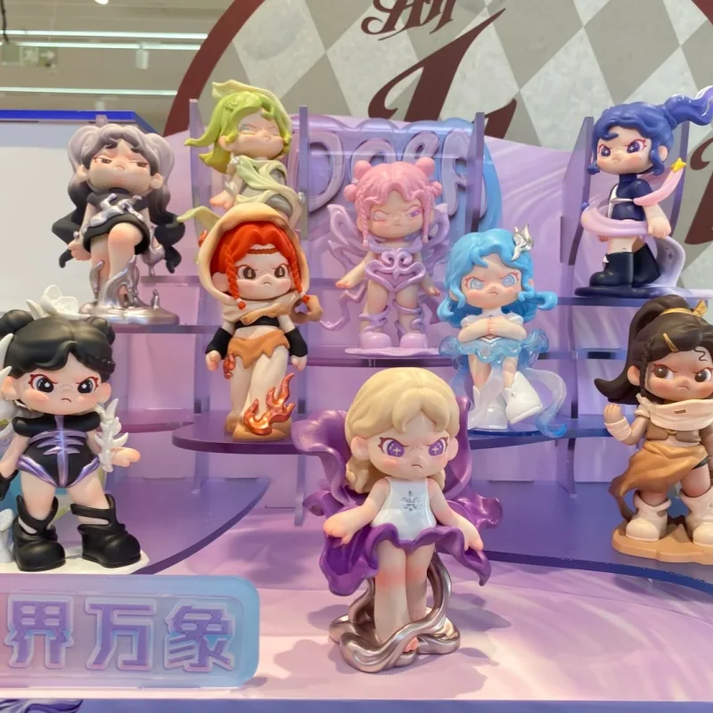 

Новый материал Дора, серия Vistas, слепая коробка Caixa Caja, милое модное действие, аниме, фигурка, настольное украшение, загадочная коробка, подарок на Рождество для девочек