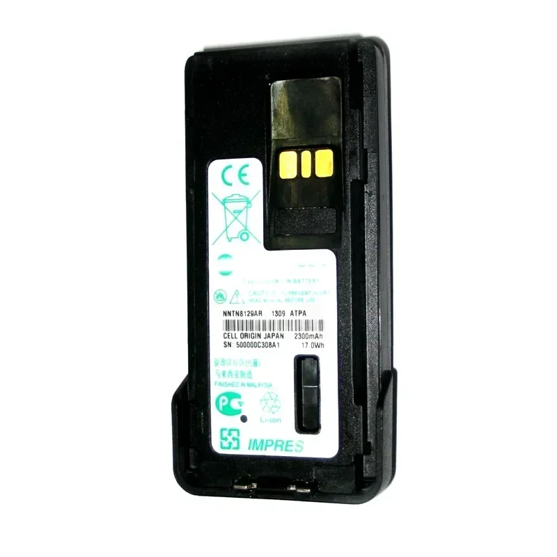 Лот 2 шт. NNTN8129AR 2300 мАч литий-ионный аккумулятор для MOTOROLA XPR APX DP4400 DP4600 DP4601 DP4800 XPR3500 XPR7550 PMNN4409 PMNN4407