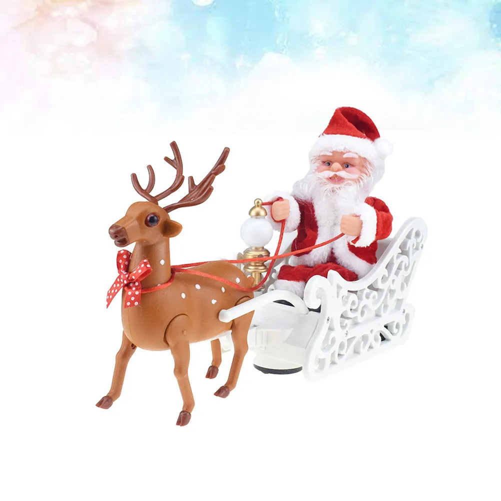 

1Pcs Festive Santa Car Christmas Ornament for Kids Room Desktop Cabinet Chair Holiday Party Decor