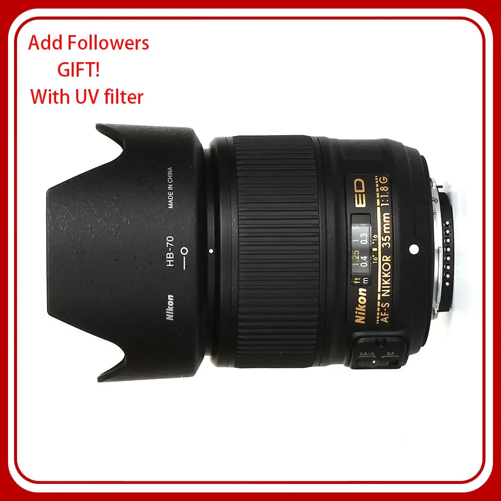 

Nikon AF-S NIKKOR 35mm F/1.8 G ED FX Lens