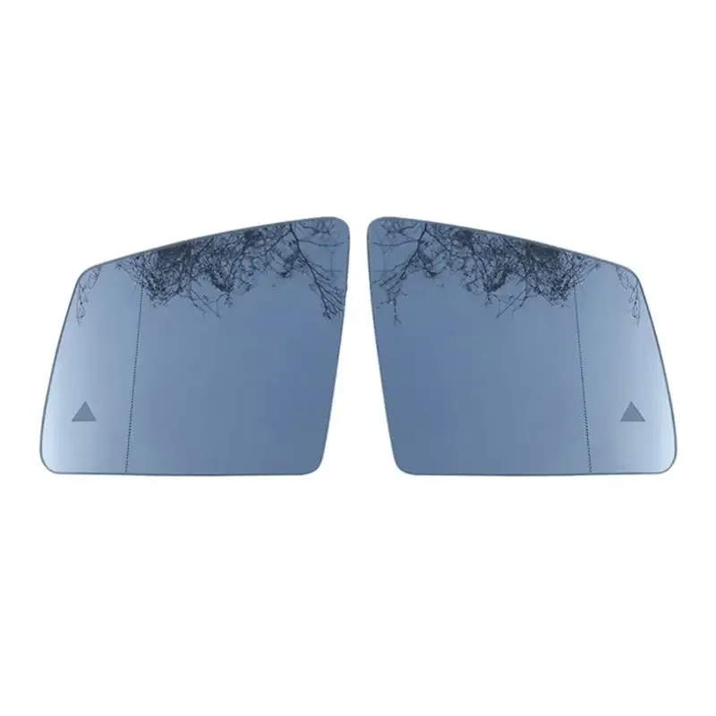 Blind Spot Side Mirror Glass For Mercedes-Benz W164 W166 GL ML GLE Class 2010-2015 BSD BSM Wide Angle Replace Heated rearview