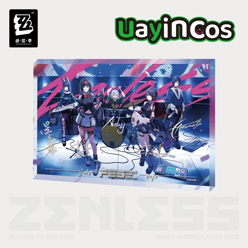 

Оригинальная игра ZZZ Zenless Zone Zero Ellen Joe Hoshimi Miyabi, акриловая декоративная живопись, орнамент, аниме, игра, игрушка, подарки для детей