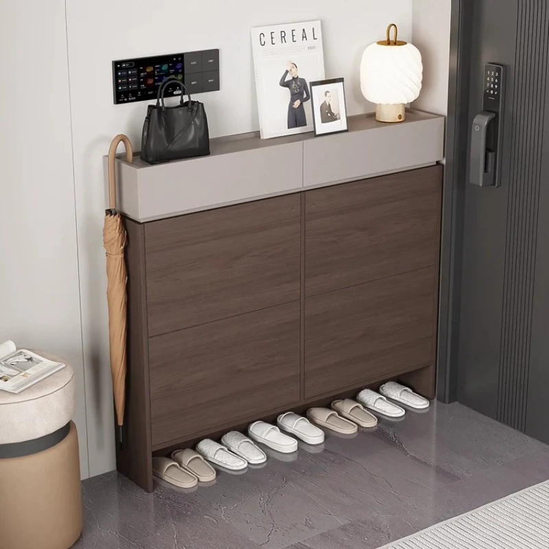 Nordic Designer Shoe Cabinet Luxury Modern Entrance Hall Vertical Shoe Cabinet Organizer Storage Zapatero Shoemakers Furniture