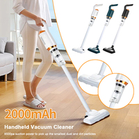 Handheld Wireless Vacuum Cleaner USB Rechargeable 120W Electric Sweeper Large Suction Vacuum Cleaner for Home Car Use