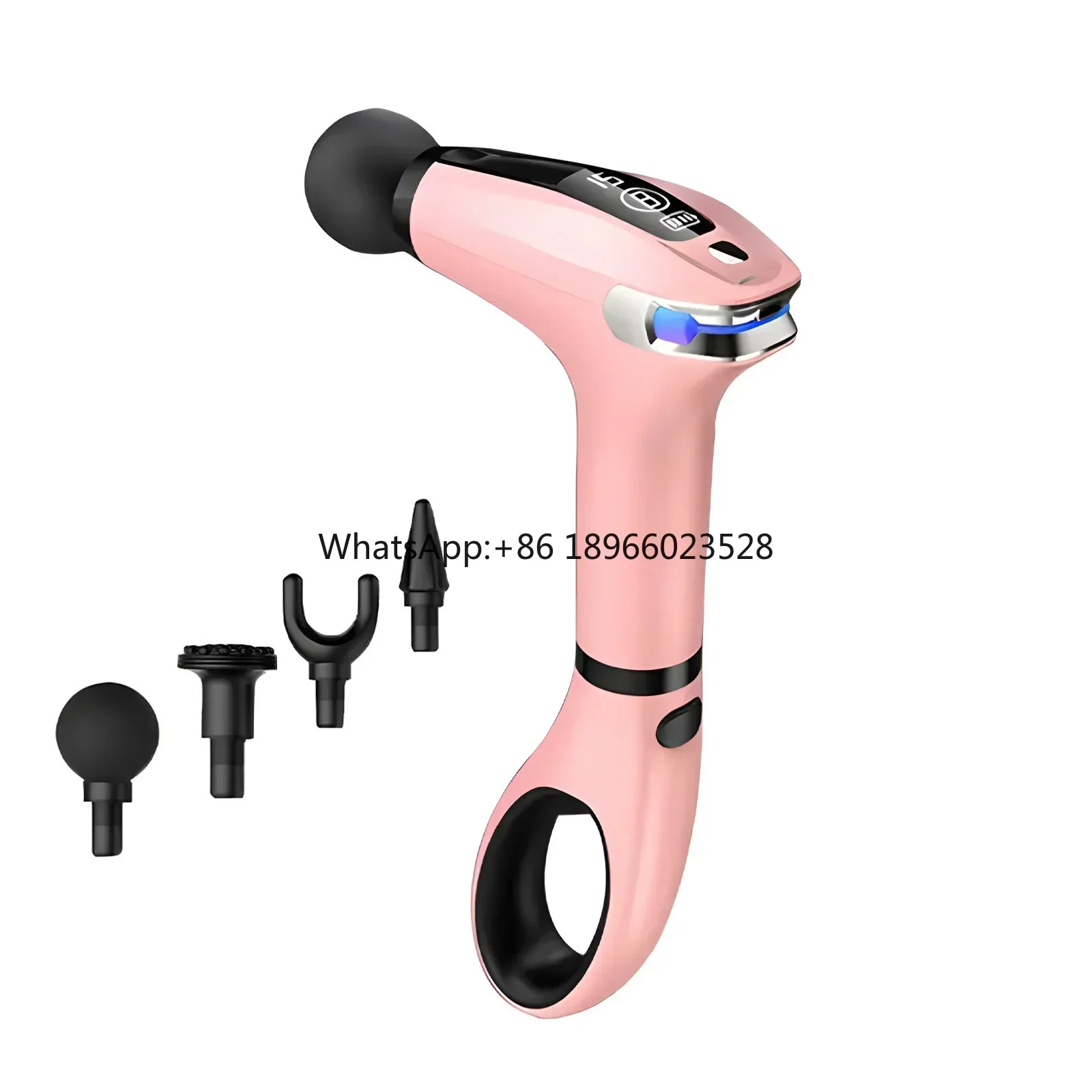 2023 Sport Cordless Percussion Massage Gun Head Professional Relax Muscle Fascia Gun Deep Tissue Vibration Massage Gun