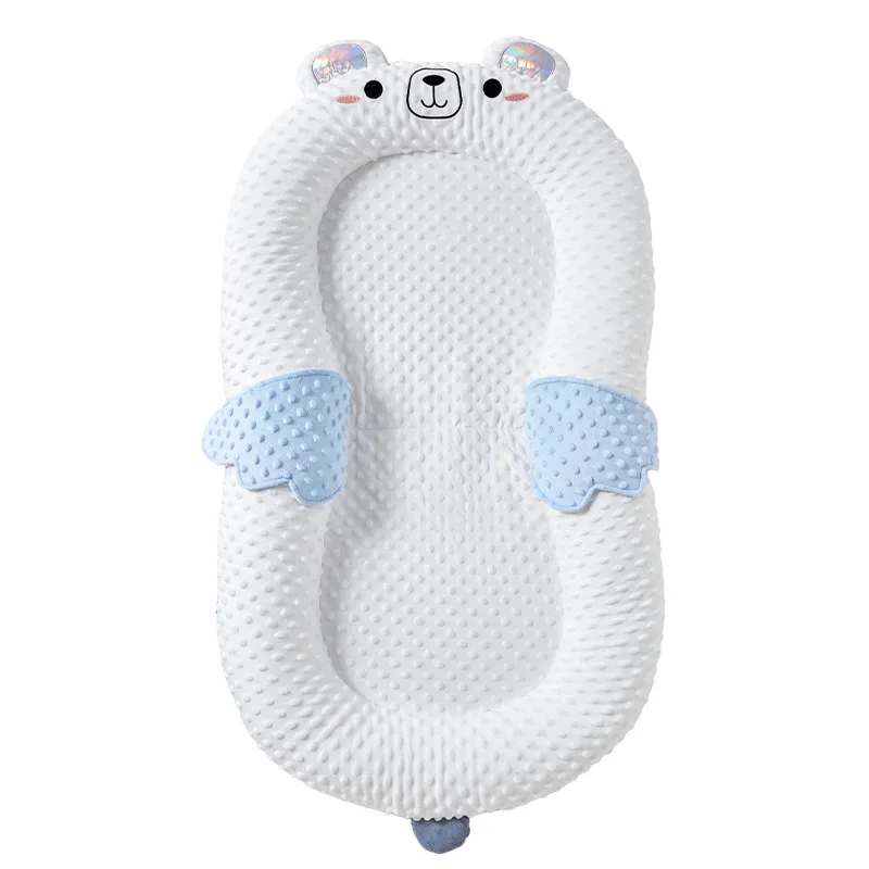Ensemble de berceau pour bébé, lit biomimétique pour nouveau-né, berceau mobile Anti-pression, Portable dans le lit pour bébés