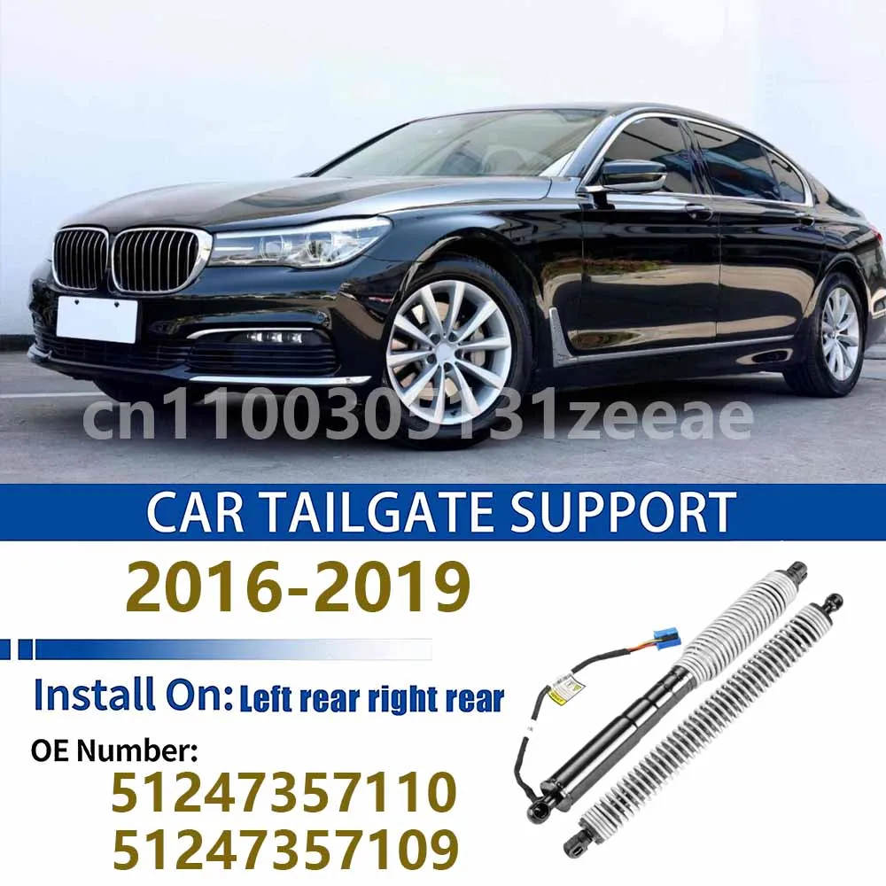 

For 2016-2019 Bmw 7 SERIES G11 G12 Rear Tailgate Power Lift Support Electric Trunk Hatch Strut 51247357109 51247357110