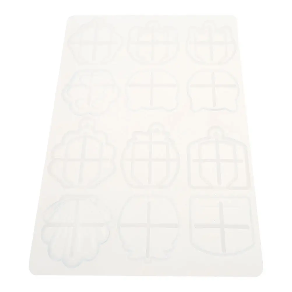 

Силиконовая форма для брелоков из эпоксидной смолы, многоразовая, гибкая, высокоточная, для изготовления украшений своими руками дома