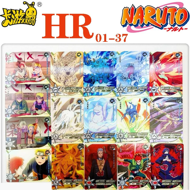 Naruto 3D Card Anime Collectible - AliExpress