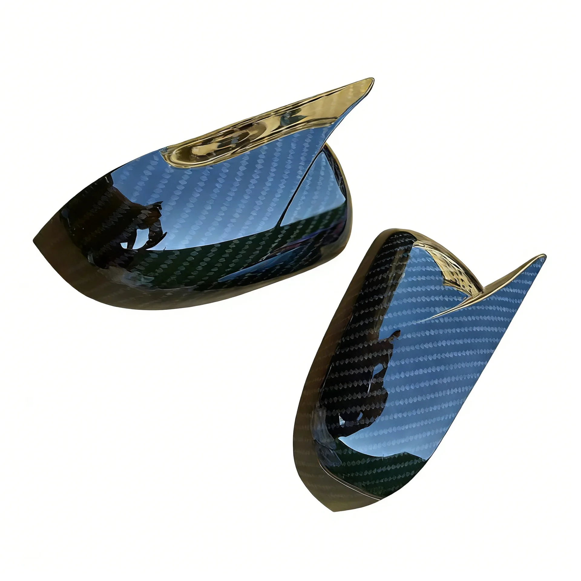 Suitable for the new Kia K2 KX Crooss modified horn reversing mirror cover rearview mirror cover protective cover 17-20