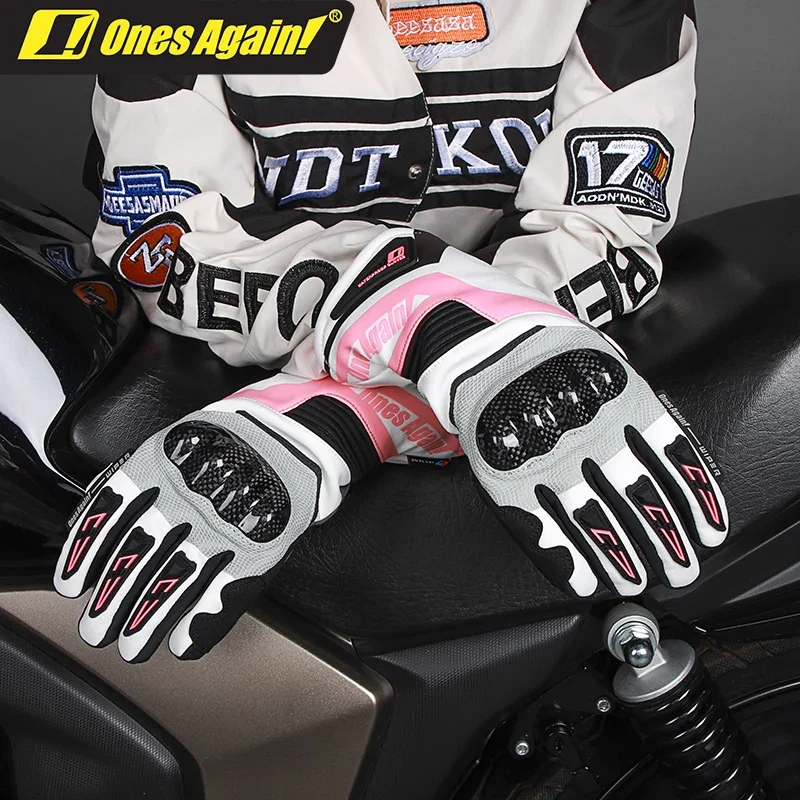 

Ones Again New Motorcycle Winter Gloves Long Waterproof Windproof Warm Gloves Men's and Women's Motorcycle Motocross Gloves