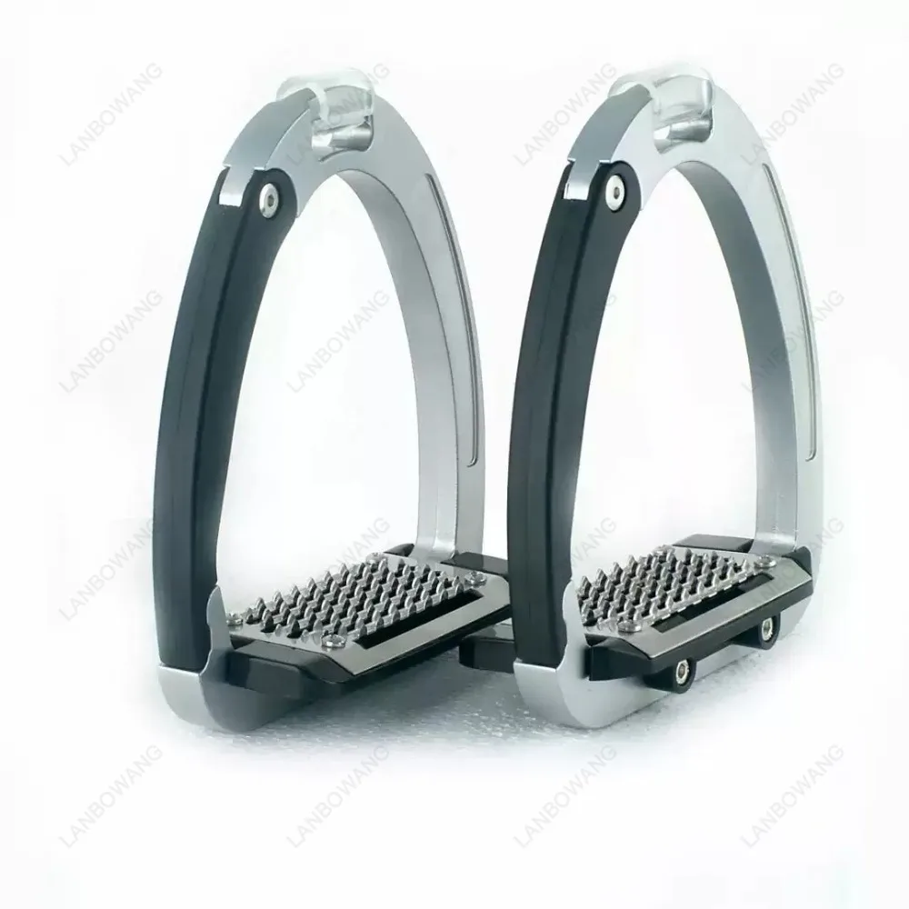 125mm Aluminum Alloy Safety Stirrups Equestrian Horse Riding Stirrup Professional Riding Equipment