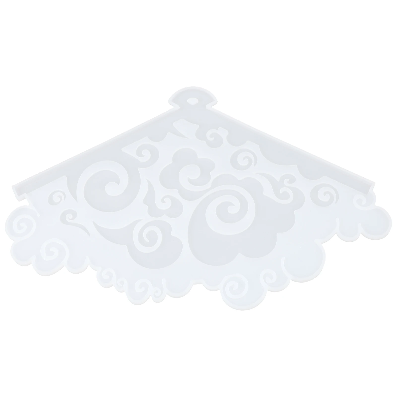 

Fan Mold Diy Making Tool Craft Molds Manual Silicone Candlestick for Resin Accessory