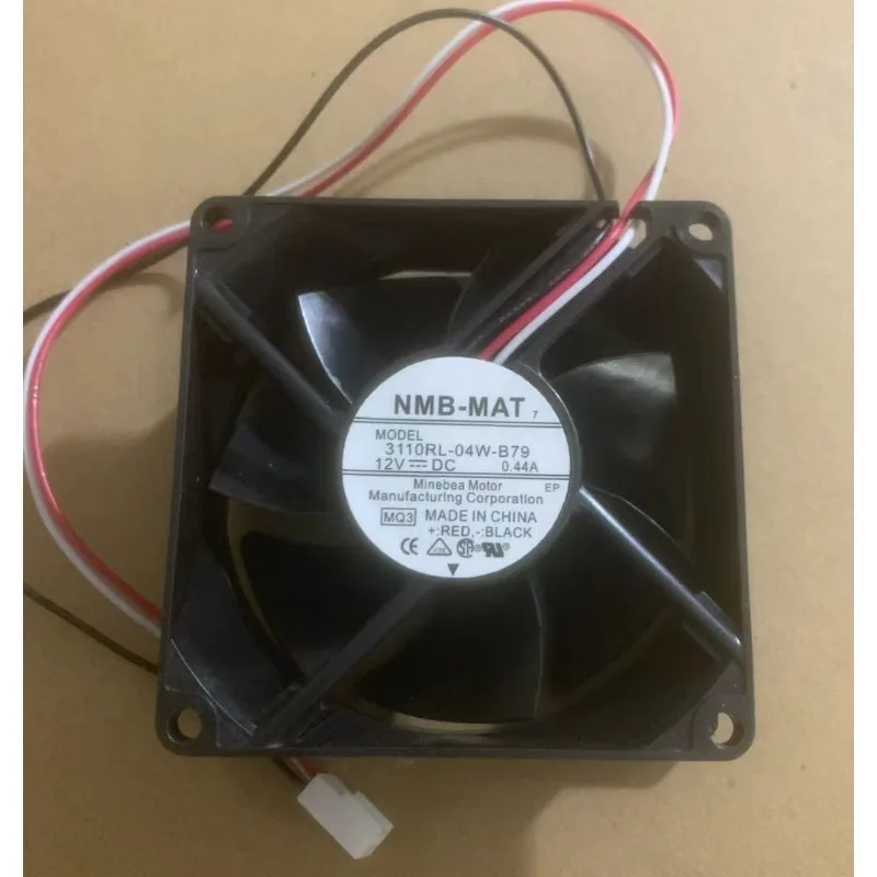 

New CPU Fan for NMB 3110RL-04W-B79 12V 0.44A 80*80*25mm