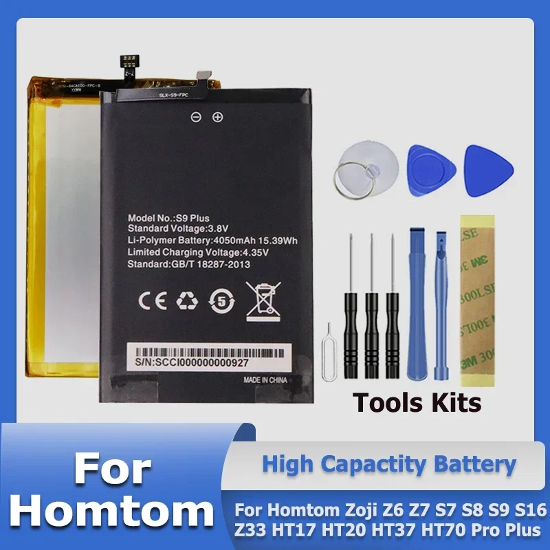 S7 S8 S16 HT17 HT20 HT37 HT70 zoji Z33 S9 Plus Z33 Battery For Homtom Zoji Z6 Z7 S7 S8 S9 S16 Z33 HT17 HT20 HT37 HT70 Pro Plus