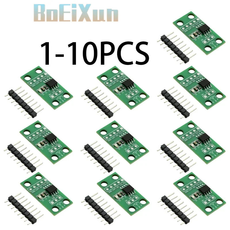1-10pcs X9C503S 50kΩ X9C103S 10KΩ Digital Potentiometer Module  100-Tap Resolution Adjustable Resistor Board for Arduino 5V