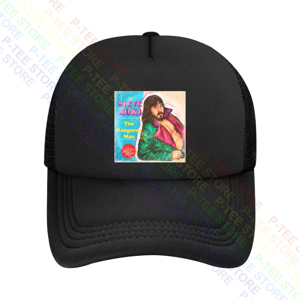 80S Steve Aoki The Kangaro Man Baseball Cap Snapback Caps Knitted Bucket Hat