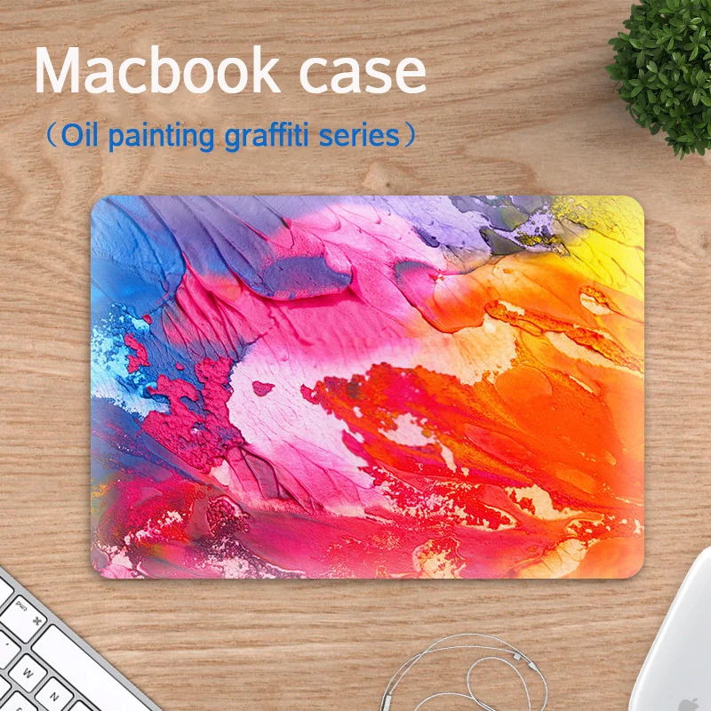 New Laptop Case For Macbook Air 13 M1 M2 M3 M4 Case For Macbook Pro 14 Case Chip Air 13.6 Cover for Macbook Pro 13 A2338 Cover