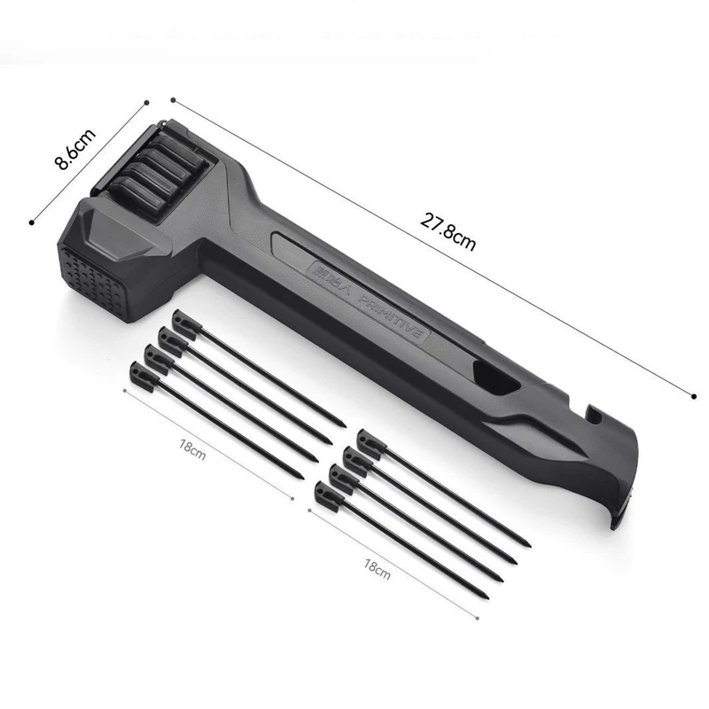 

Outdoor Portable EDC Multifunctional Camping Hammer Camping Equipment Tool