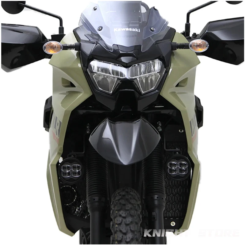Suitable for motorcycle Kawasaki KLR 650 modified running light bracket 2022, 2023, 2024 KLR 650 spotlight bracket