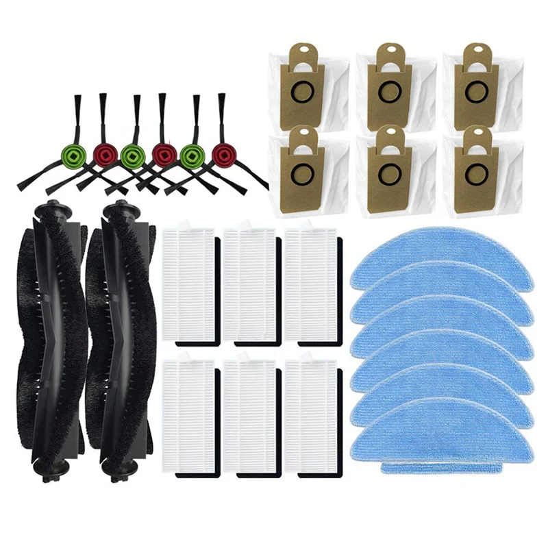GYTB-Robot Vacuums Replacement Spare Parts Main Brush Side Brush Robot Vacuums Accessories