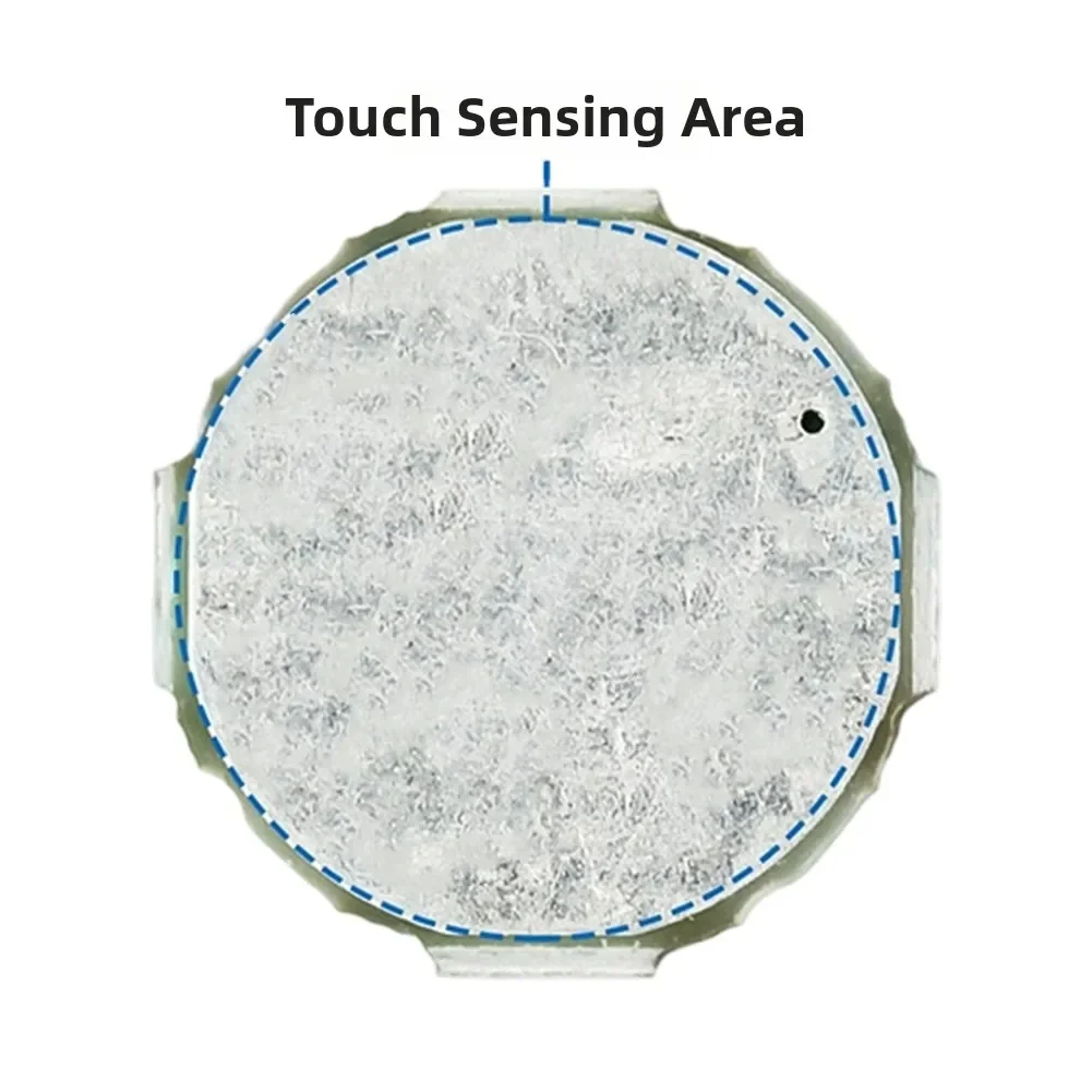 ABS Green 10mm Touch Sensor Miniature Touch Switch Power Supply Mirror Light Switch Easy Retrofit Installation