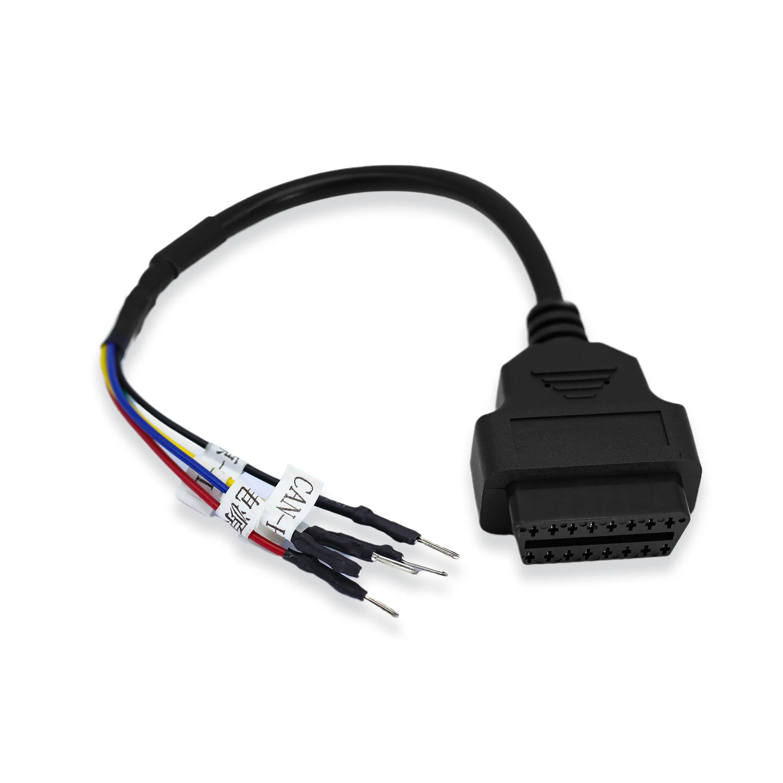 Obd2 أنثى 16 دبوس كابل قافز ل Turck سيارة دراجة نارية يمكن K obd2 موصل obdii محول اتصال مباشر تمديد كابل