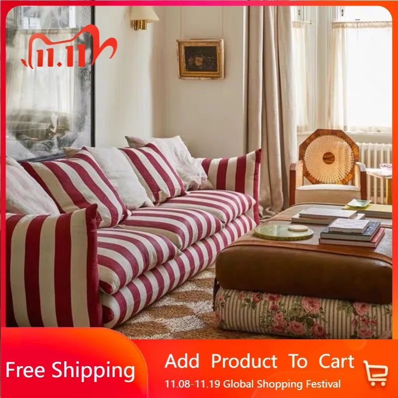 

Современный тканевый диван для взрослых, европейский скандинавский диван для одной спальни, гостиной, шезлонги, двойной диван Letto, мебель для дома