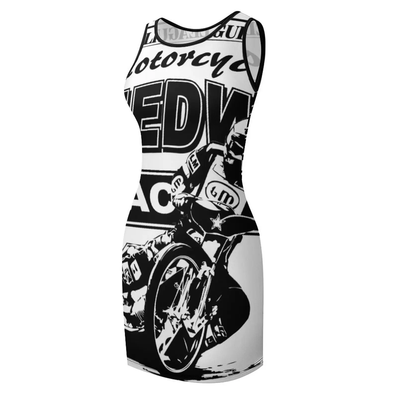 Speedway Racing Abiti prendisole senza maniche per il ballo di fine anno Abiti estivi da donna per donna Abito da sera da donna