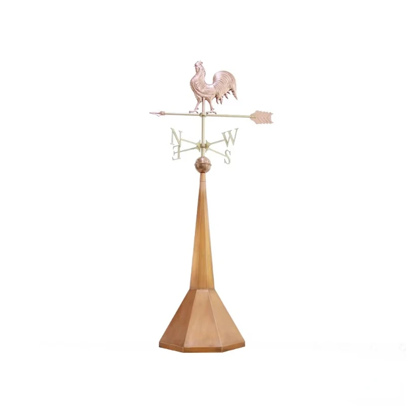 

Elegant Eco Friendly Copper Weathervane Traditional Windvane for Roof and Garden Decor