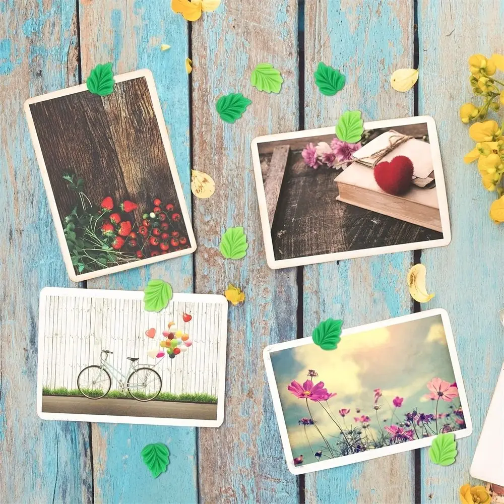 Рисунок 3 - 50pcs Green Leaves Shape Plastic